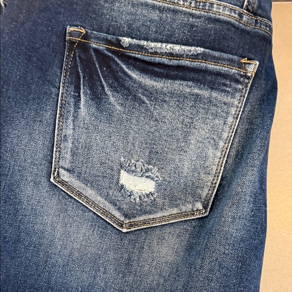 KanCan Dark Blue Ankle Jeans - Picture 8 of 10